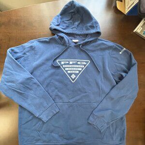Columbia PFG Men's Hoodie Size XXL, Blue